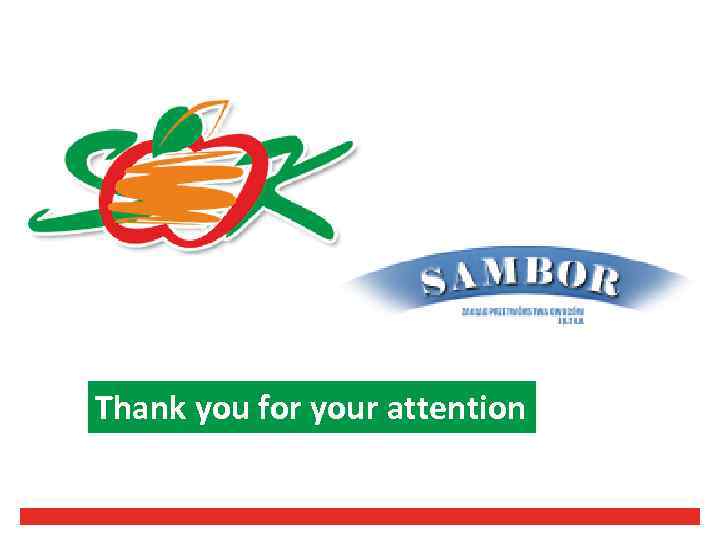 Thank you for your attention 