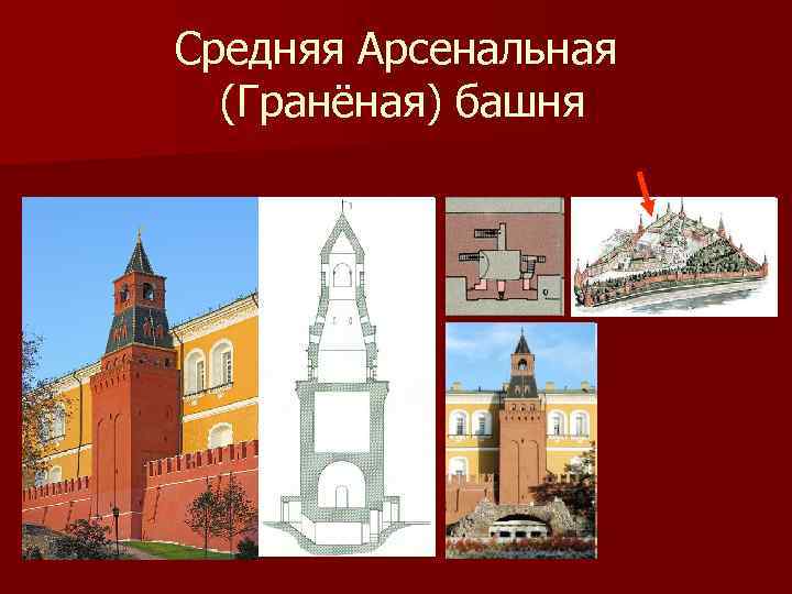 Средняя Арсенальная (Гранёная) башня 