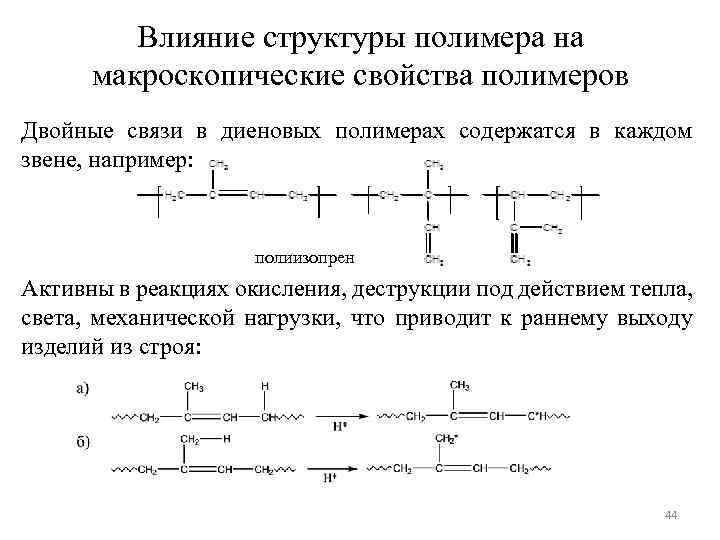 Влияние структуры