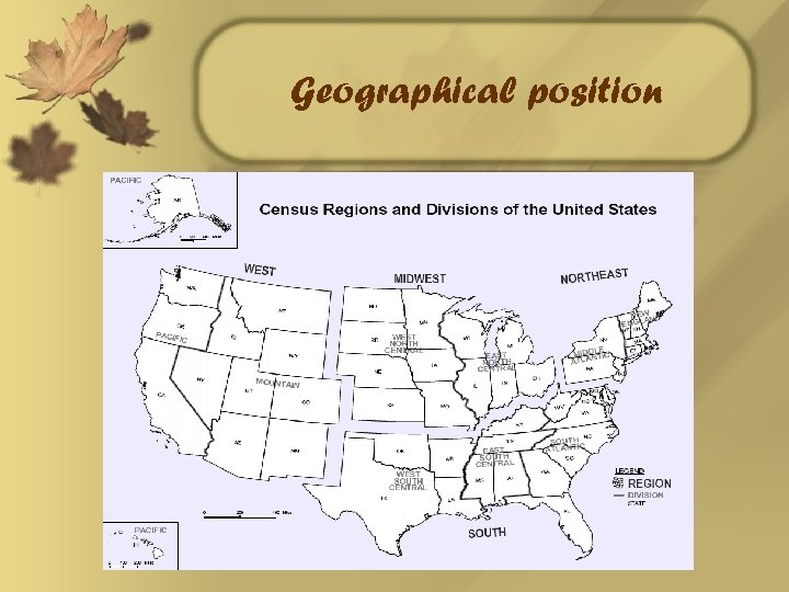 Geographical position 