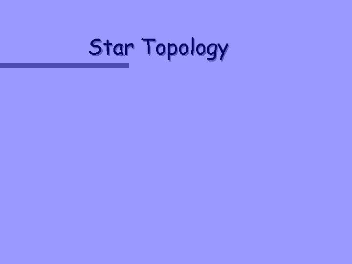 Star Topology 