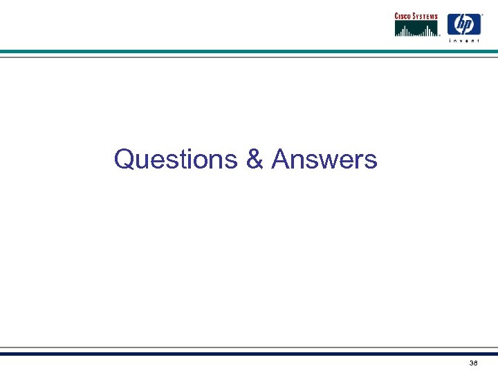 Questions & Answers 38 