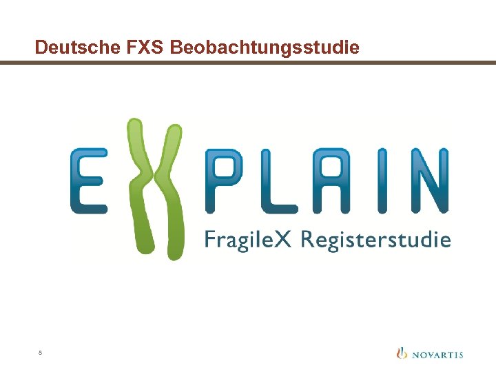 Deutsche FXS Beobachtungsstudie 8 