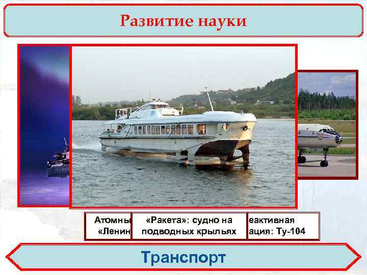 Развитие науки Атомный ледокол «Ракета» : судно на Реактивная «Ленин» (1957 г. ) подводных