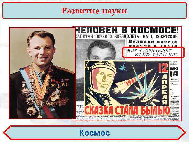 Развитие науки Космос 