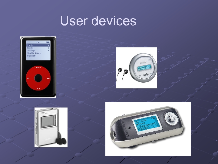 User devices 