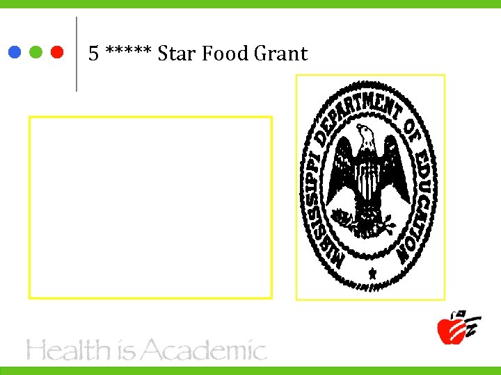 5 ***** Star Food Grant 