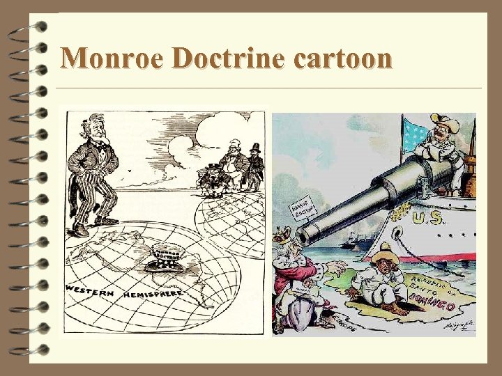 Monroe Doctrine cartoon 