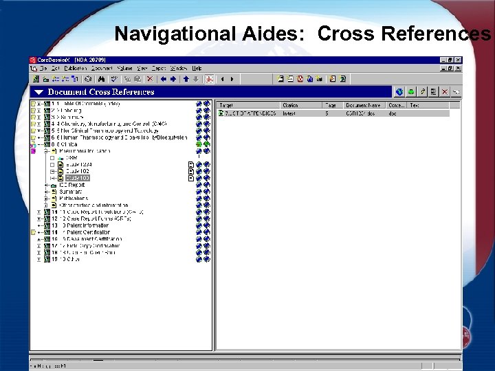 Navigational Aides: Cross References 