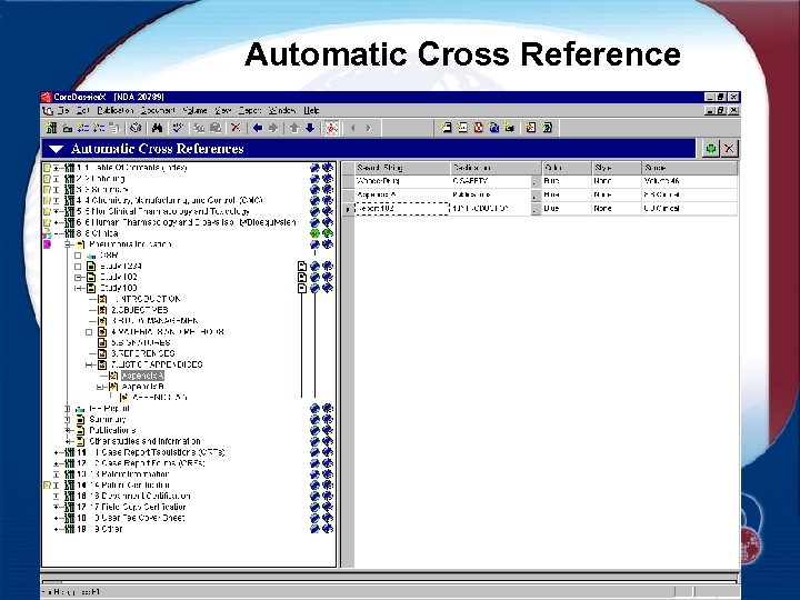 Automatic Cross Reference 