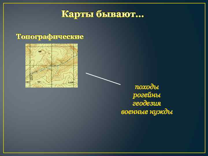 Карты бывают… Топографические походы рогейны геодезия военные нужды 