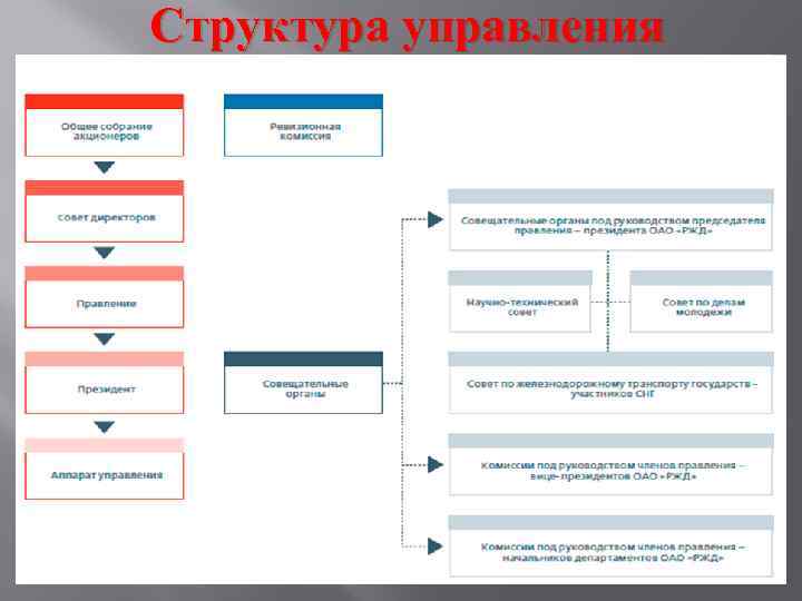 Структура управления 