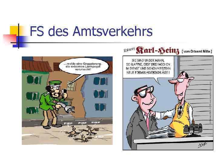 FS des Amtsverkehrs 