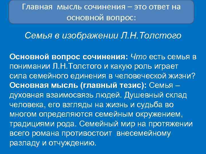 Мысли сочинение