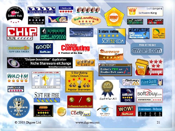 © 2005 Digsee Ltd www. digsee. com 21 