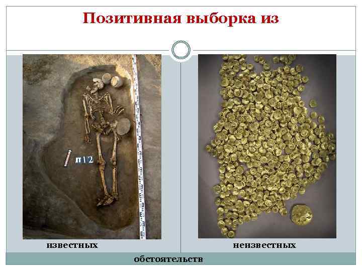 Позитивная выборка из известных неизвестных обстоятельств 