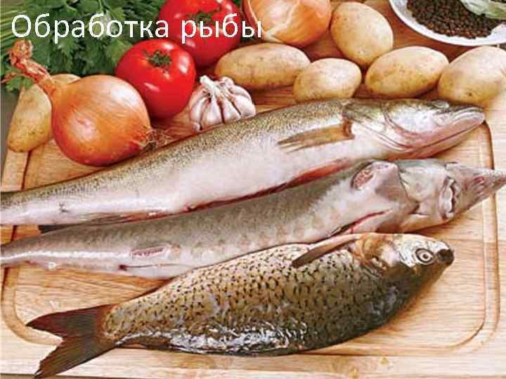 Обработка рыбы 