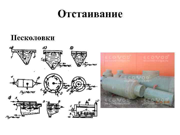 Отстаивание Песколовки 