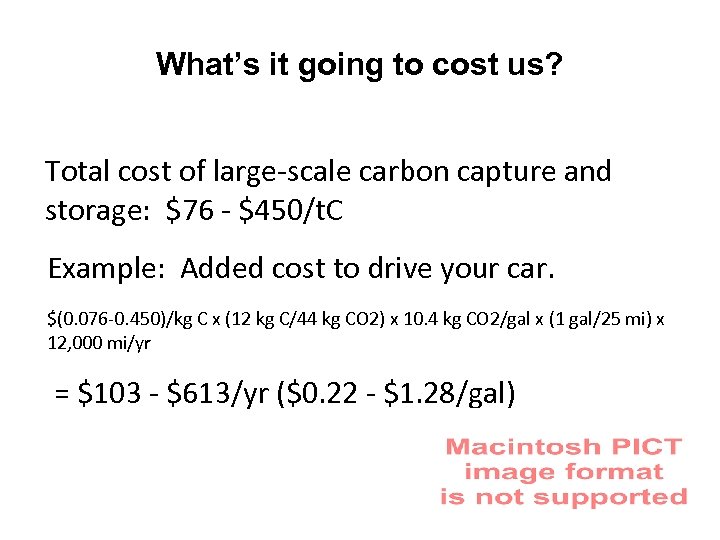 What’s it going to cost us? Total cost of large-scale carbon capture and storage: