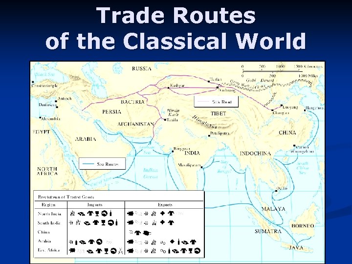 Trade Routes of the Classical World 