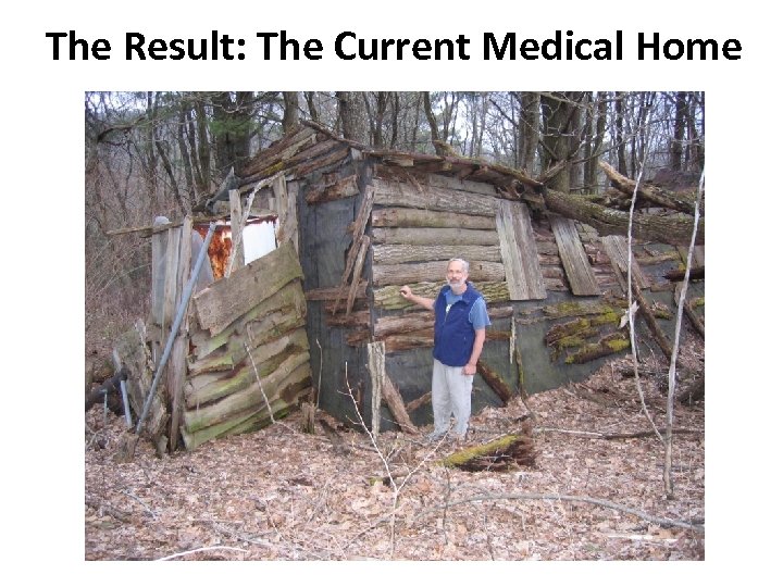 The Result: The Current Medical Home 