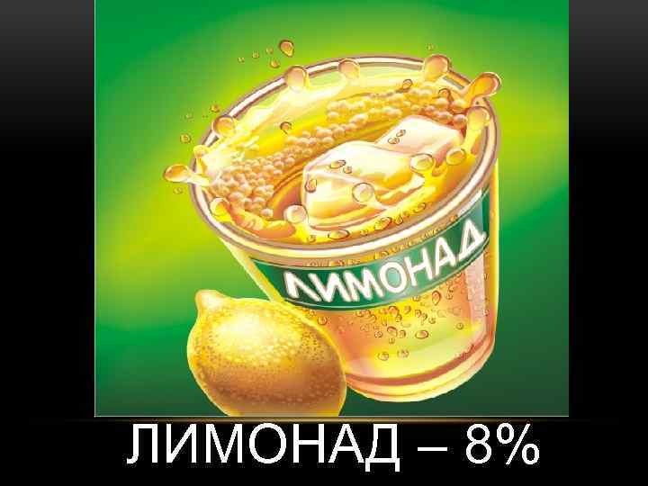 ЛИМОНАД – 8% 