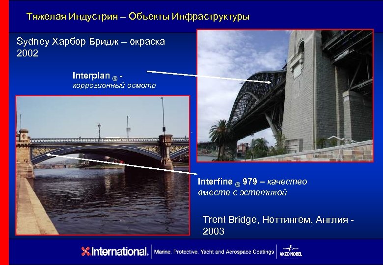 Тяжелая Индустрия – Объекты Инфраструктуры Sydney Харбор Бридж – окраска 2002 Interplan ® -