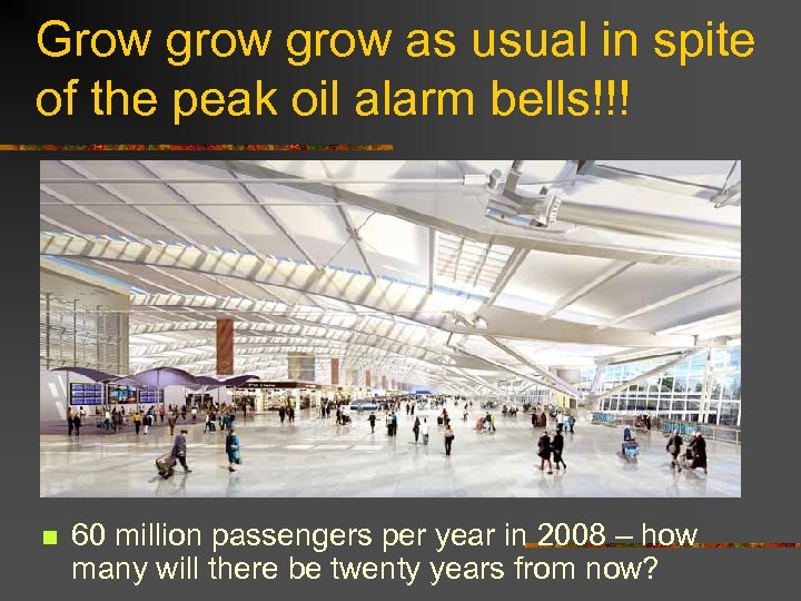 Grow grow as usual in spite of the peak oil alarm bells!!! n 60