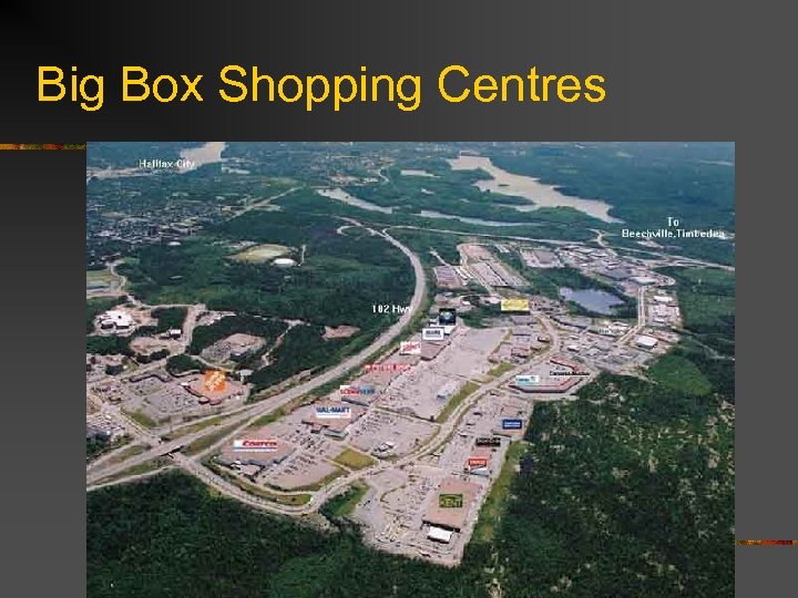 Big Box Shopping Centres 