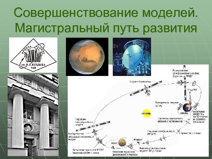 Совершенствование моделей. Магистральный путь развития 