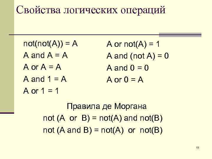 Логические свойства. 8 Свойств логических операций. Свойства логических операций 8 класс Информатика кратко. Свойства логических операций 8 класс таблица. Свойства логических операций задания 8 класс.