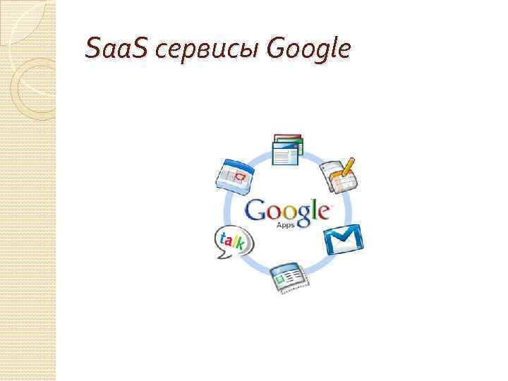 Saa. S сервисы Google 
