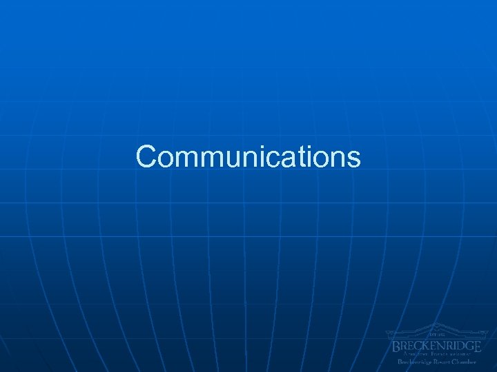 Communications 