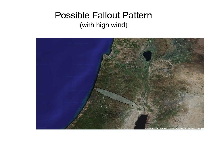 Possible Fallout Pattern (with high wind) 