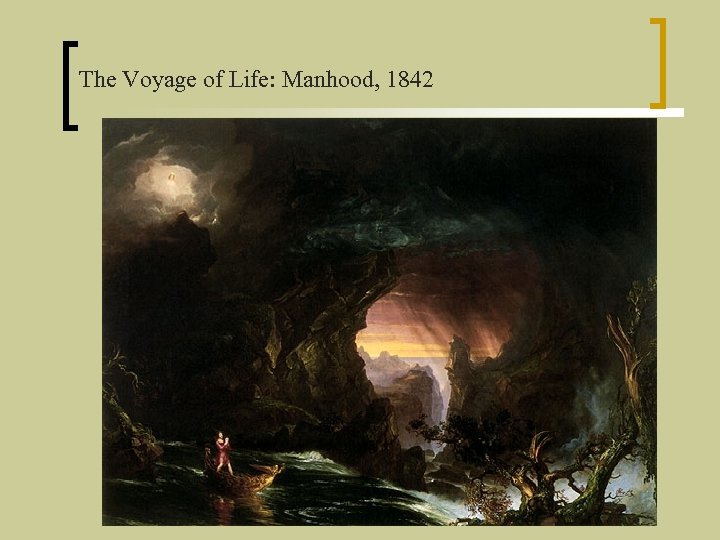 The Voyage of Life: Manhood, 1842 