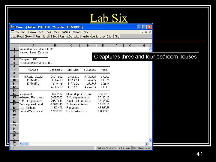 Lab Six C captures three and four bedroom houses 41 