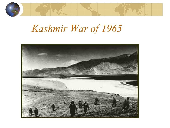 Kashmir War of 1965 
