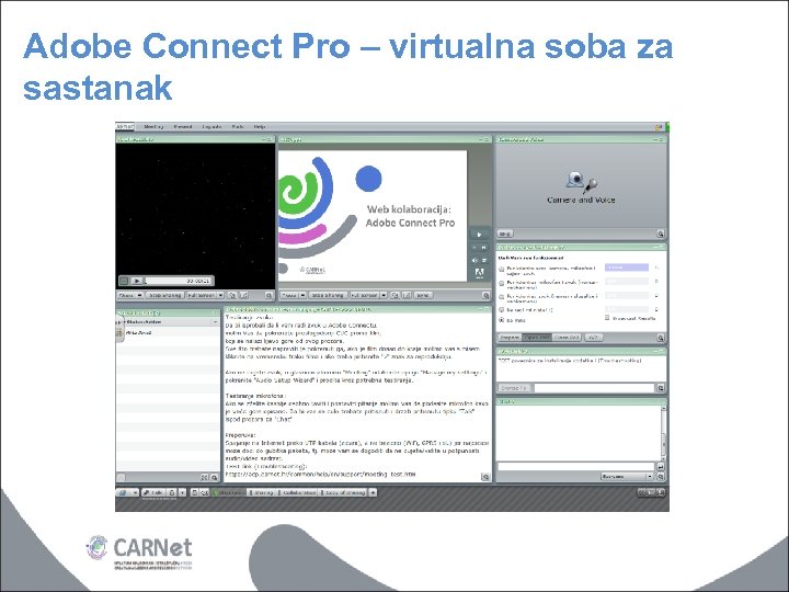 Adobe Connect Pro – virtualna soba za sastanak 