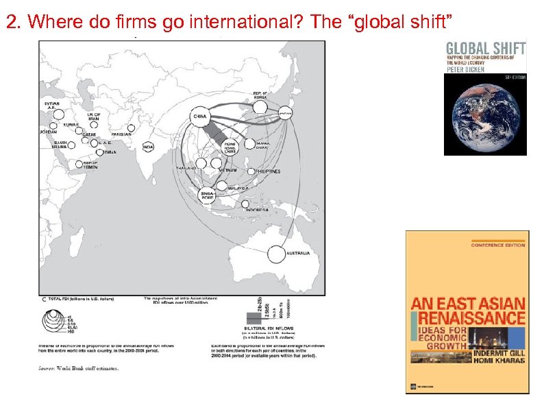 2. Where do firms go international? The “global shift” 
