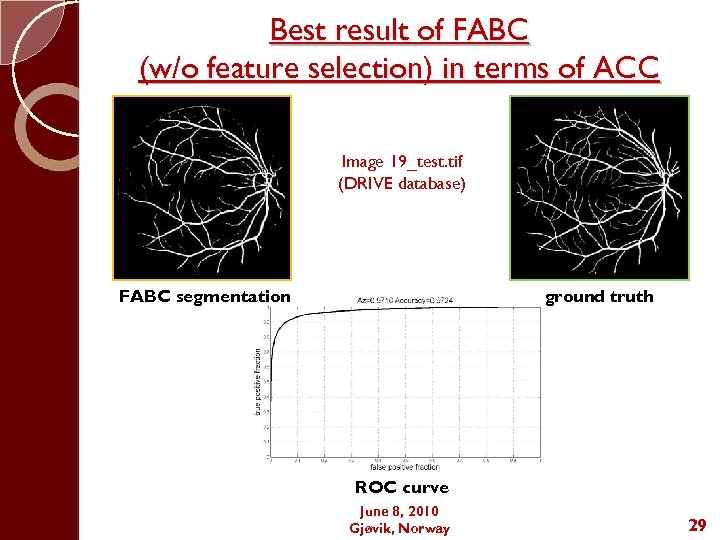 Best result of FABC (w/o feature selection) in terms of ACC Image 19_test. tif