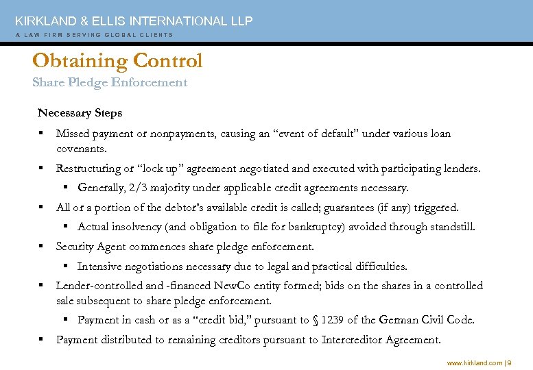 KIRKLAND & ELLIS INTERNATIONAL LLP A A A W W I F I M