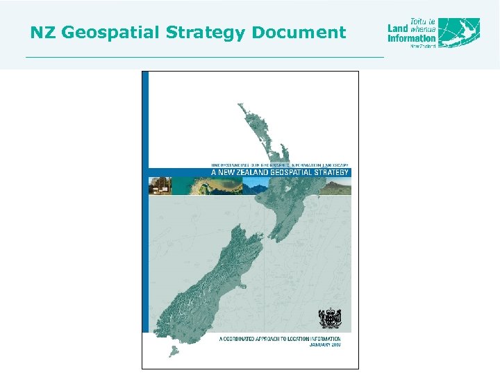 NZ Geospatial Strategy Document 