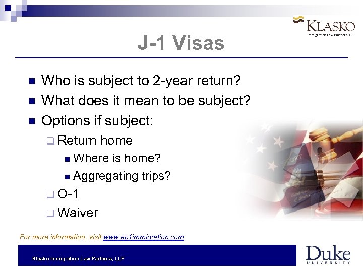J-1 Visas Who is subject to 2 -year return? What does it mean to