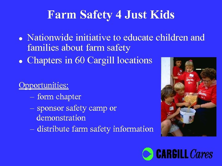 Farm Safety 4 Just Kids l l Nationwide initiative to educate children and families