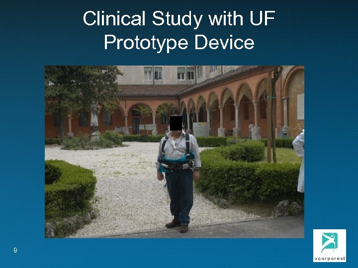 Clinical Study with UF Prototype Device 9 