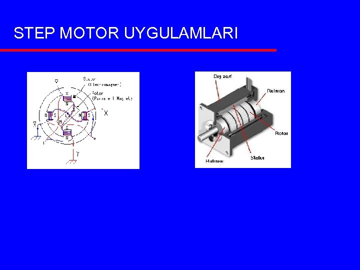 STEP MOTOR UYGULAMLARI 