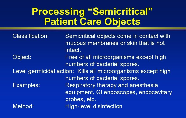 Cleaning Disinfection And Sterilization Meeting The CDC Guideline