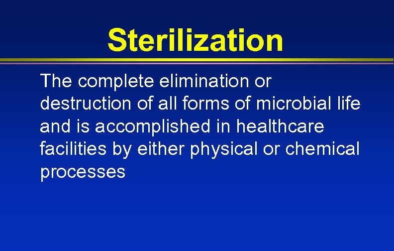 Cleaning Disinfection And Sterilization Meeting The CDC Guideline