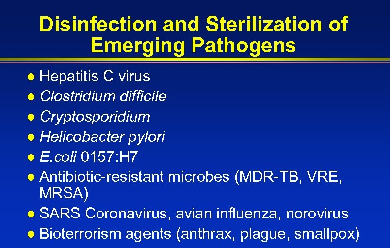 Cleaning Disinfection And Sterilization Meeting The CDC Guideline