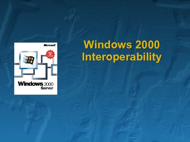 Windows 2000 Interoperability 